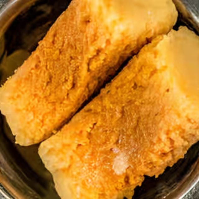 Indian Milk Cake.